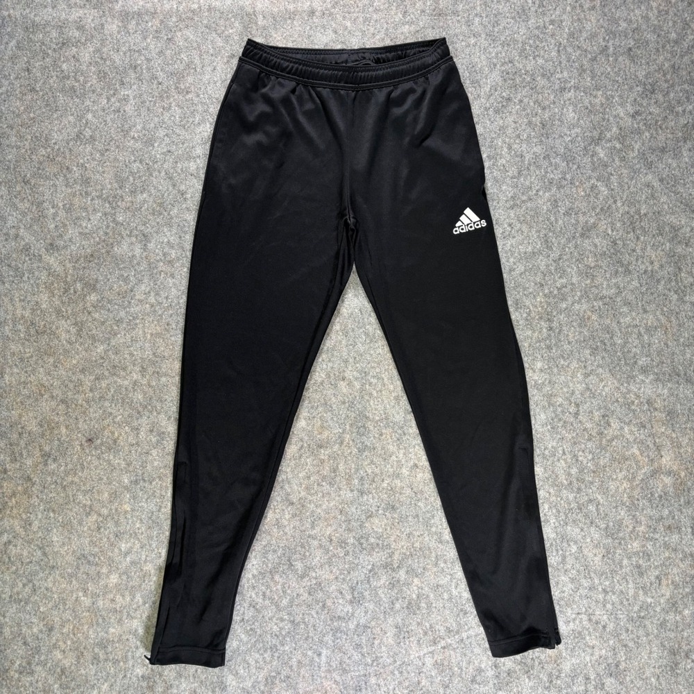 Adidas Entrada‎ 22 Training Pants Mens Small Black HC0332 Soccer Joggers Tapered